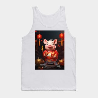 KUNG HEI FAT CHOI – THE PIG Tank Top